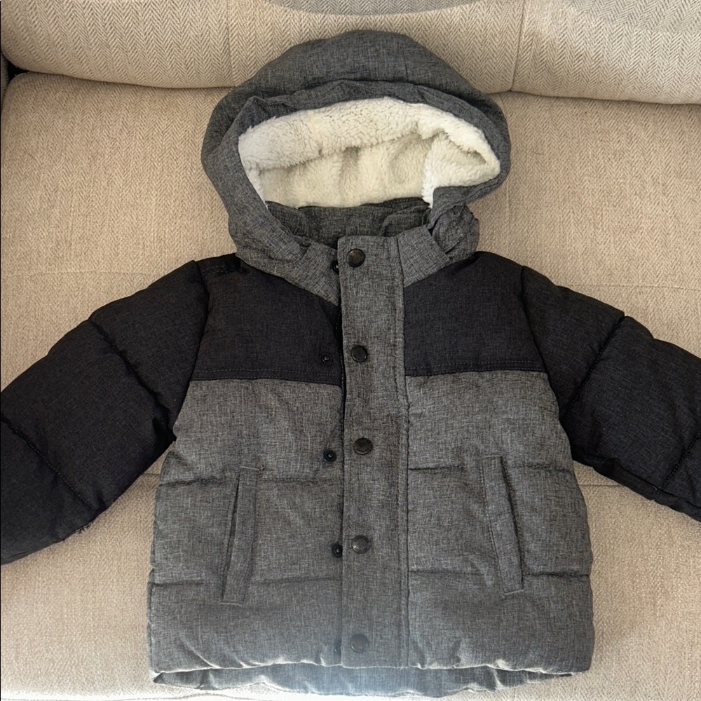 H&M Kids Gray Hooded Jacket